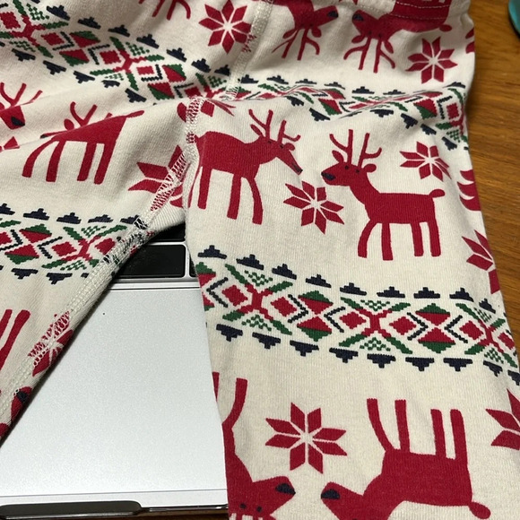 Hanna Andersson Red and White Kids Pajamas - Picture 3 of 3